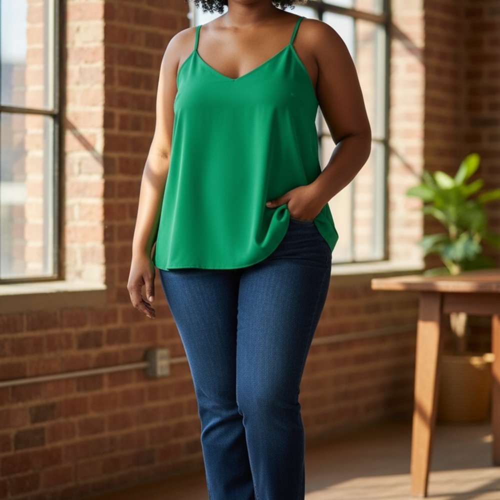 Torrid Emerald Green Camisole